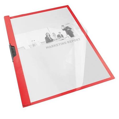 Esselte Sktrmal Dosya Srttan Klips Krmz 563730 ( 25 adet)