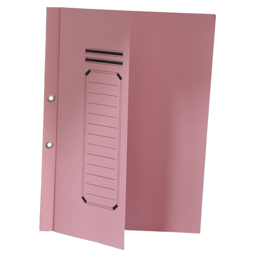 Bafix Yar�m Kapak Dosya Karton Pembe