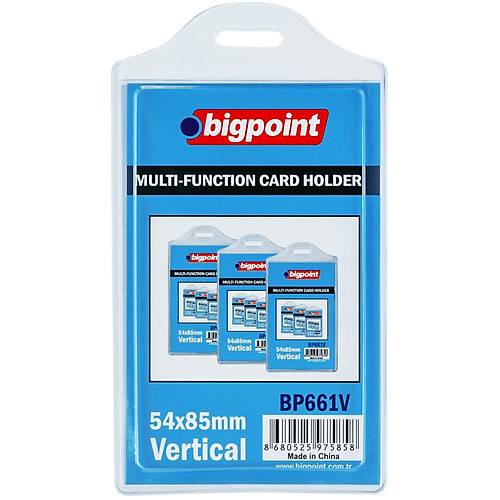 Bigpoint Kart Kab� �ok Ama�l� Soft D�key 54x85 MM BP661V