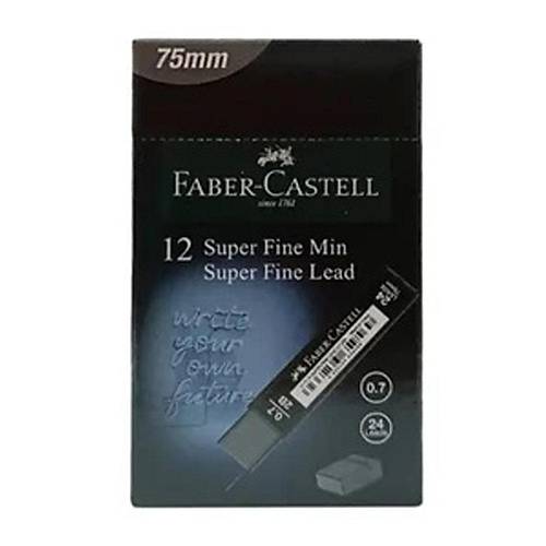 Faber Min S�per Fine T.Black 2B 0.7 MM 75 MM