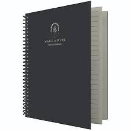 Dilman Black Book Spiralli Yan 16x22 80 YP �izgili 6613