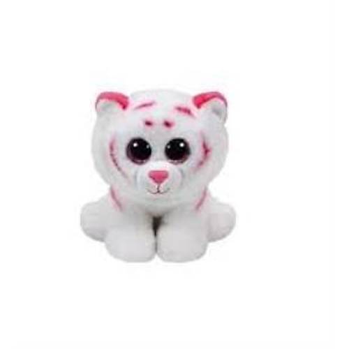 Mega Tabor - P�nk/Wh�te T�ger Reg Pembe/Beyaz Aslan 15CM Pelu� Oyuncak