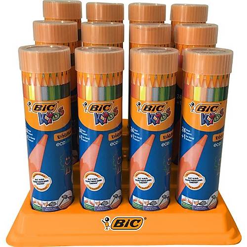 Bic Kuru Boya Evolution Metal T�p 24+1 958190