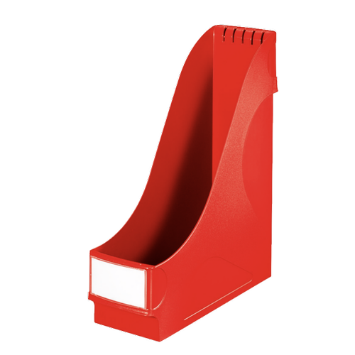 Leitz Kutu Klasör (Magazinlik) Plastik 9.8x31.8x29.1 Kırmızı 2425T-8-LI