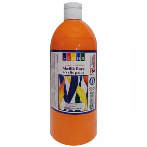 S�dor Akrilik Boya 500 ML Turuncu SD1009-03