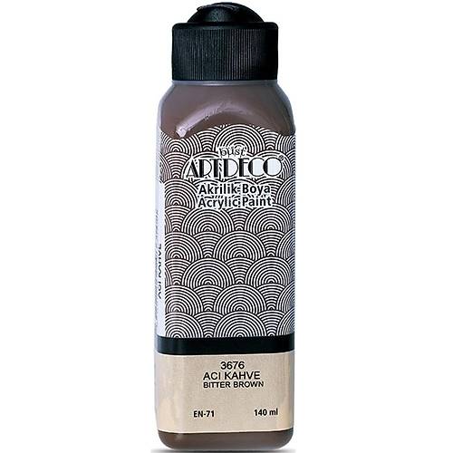 Artdeco Akrilik Boya 140 ML Ac� Kahverengi 070R-3676
