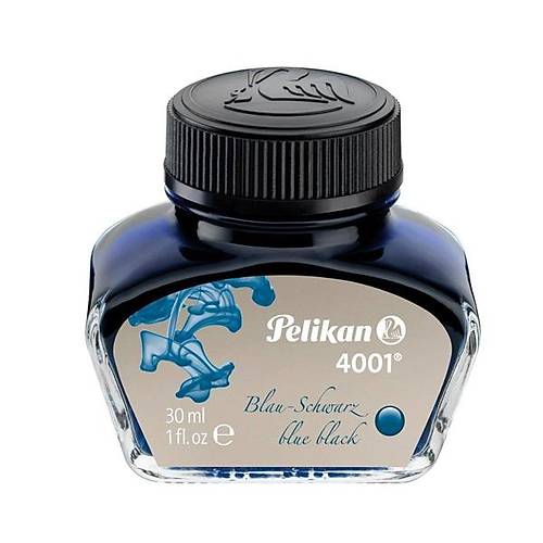 Pelikan Dolma Kalem M�rekkebi 30 ML Mavi-Siyah 4001