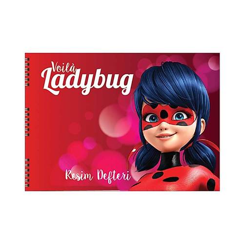 Keskin Color Resim Defteri Spiralli 15 YP 25x35 Lady Bug 300215-84 (24 l paket)