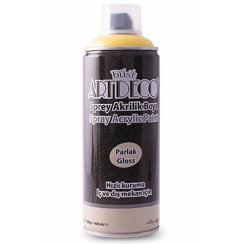 Artdeco Akrilik Sprey Boya 400 ML A��k Sar� Y-400-130
