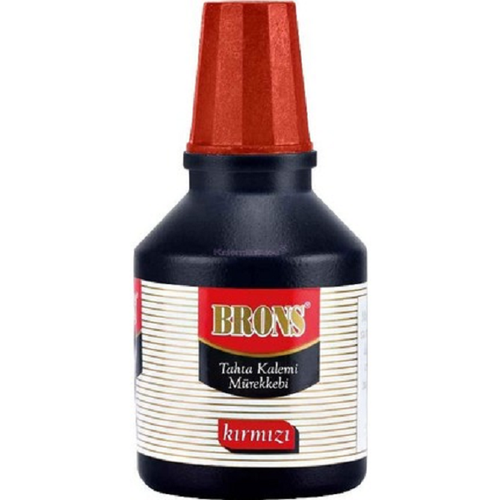 Brons Tahta Kalem Mrekkebi 30 CC Krmz BR-352 ( 12 adet  )