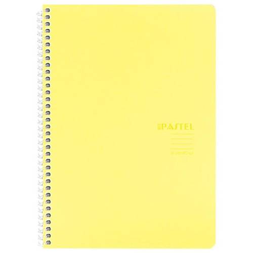 Keskin Color Plastik Kapak Spiralli Pastel Note Defter 17x24 80 YP �izgili  (6 l�)327751-99