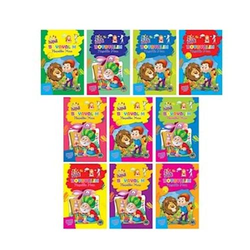 4E Boyama Kitab� Nasrettin Hoca Renkli 16 Syf Karatay Yay�nevi