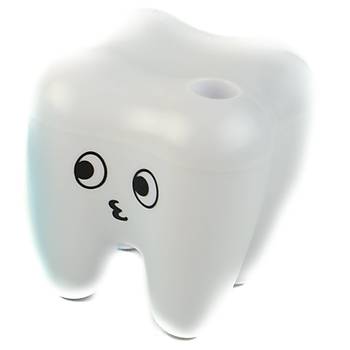 Tooth Saving Box - Diþ Þeklinde Beyaz Kutu