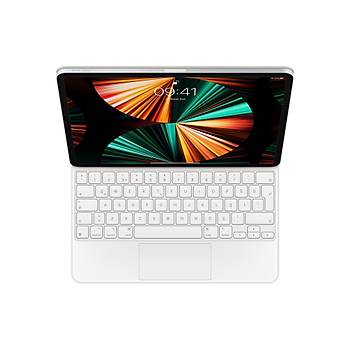 12.9 inç iPad Pro (5. nesil) için Magic Keyboard - Türkçe Q Klavye Beyaz