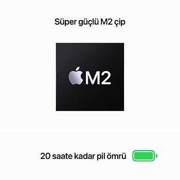 MacBook Pro 13” 8-Core CPU 10-Core GPU Apple M2 8GB 512GB SSD Silver MNEQ3TU/A