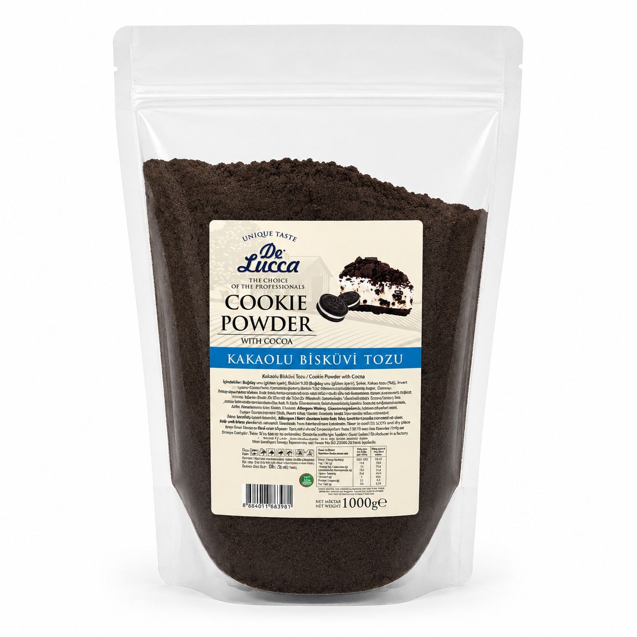 De Lucca Bisküvi Tozu Oreo 1kg