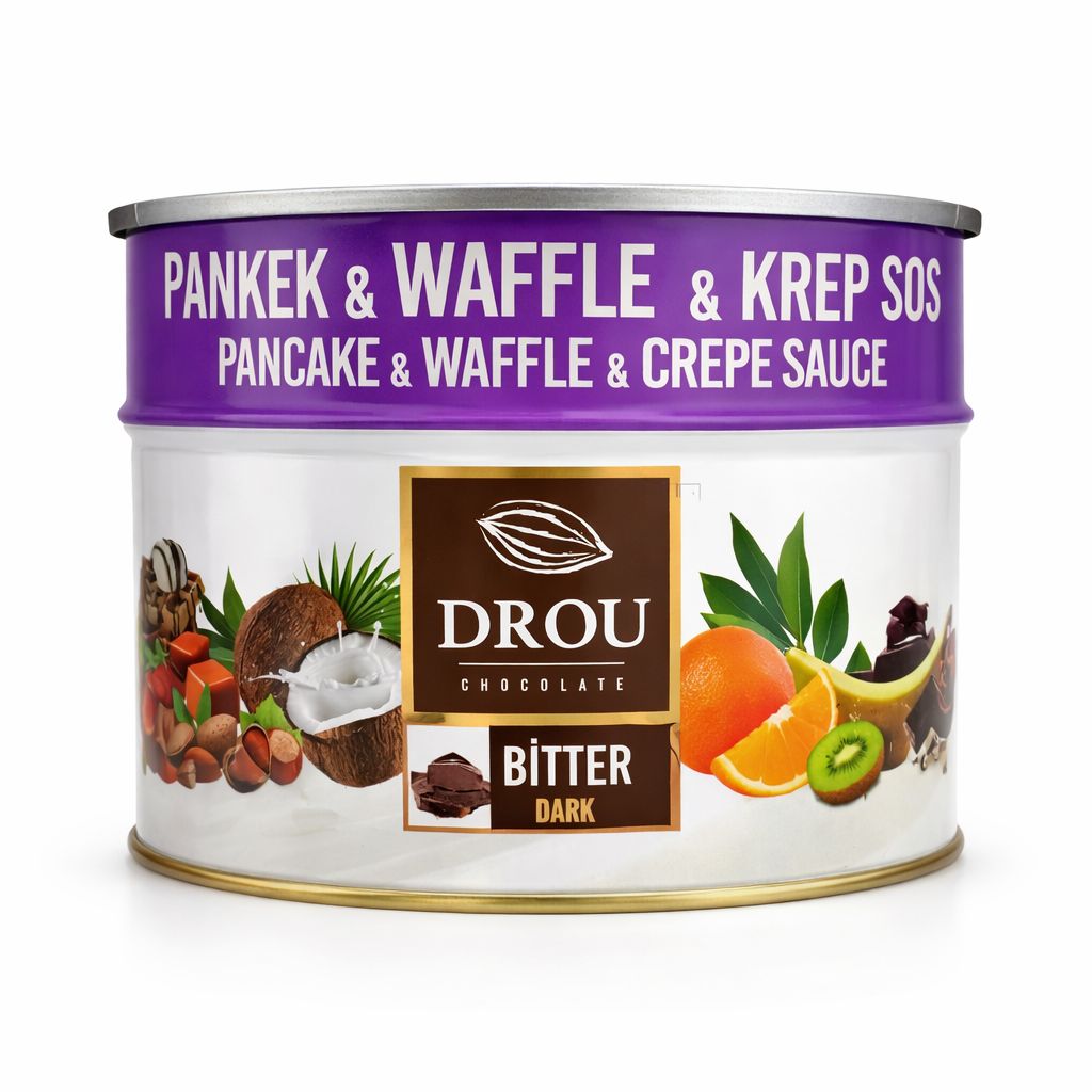 Drou Extra Bitter Waffle & krep & Pankek Sos 10kg
