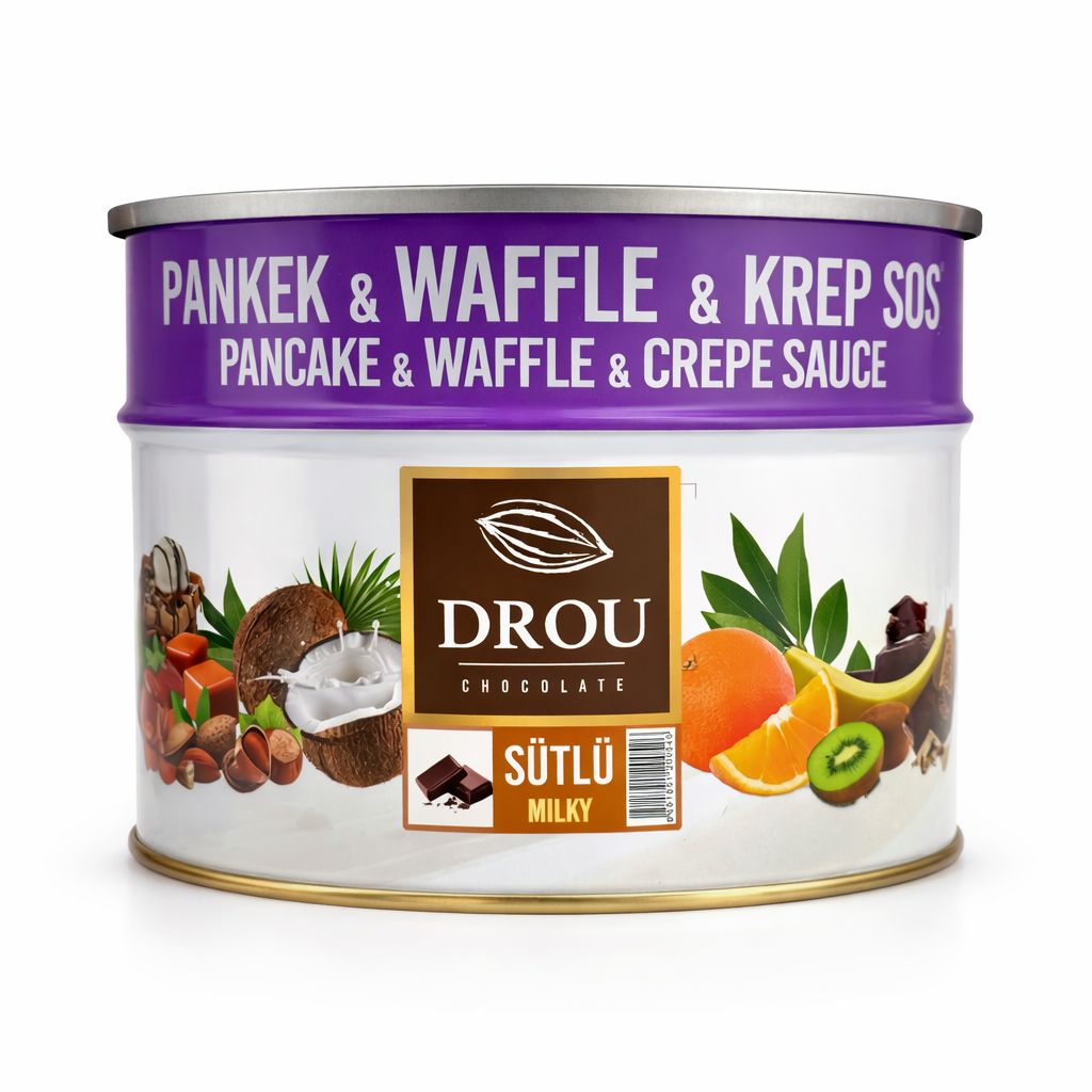 Drou Extra Sütlü Waffle & krep & Pankek Sos 10kg