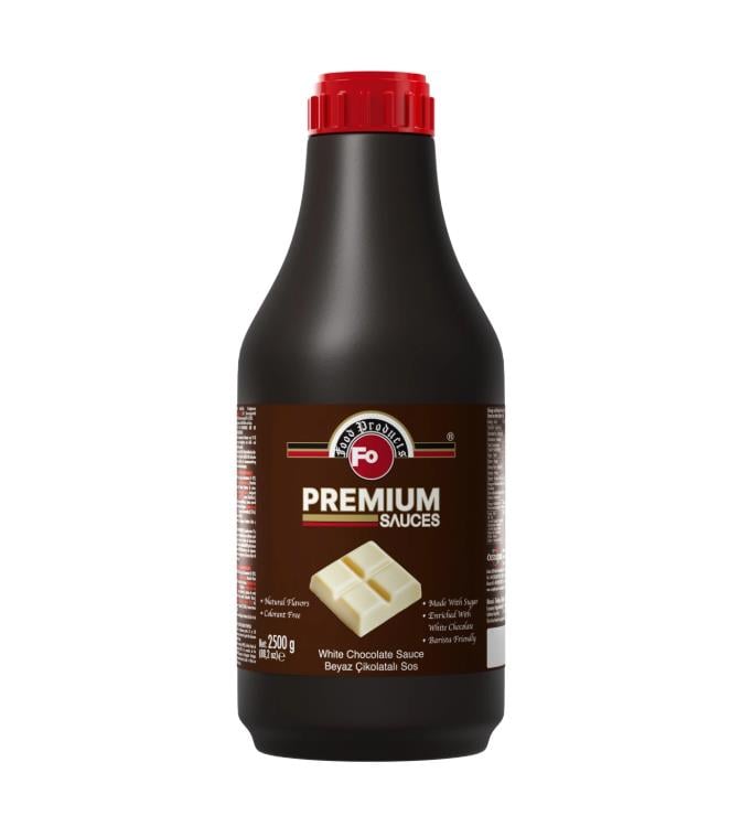 Fo Premium Beyaz Çikolata Bar Sos 2,5 Kg
