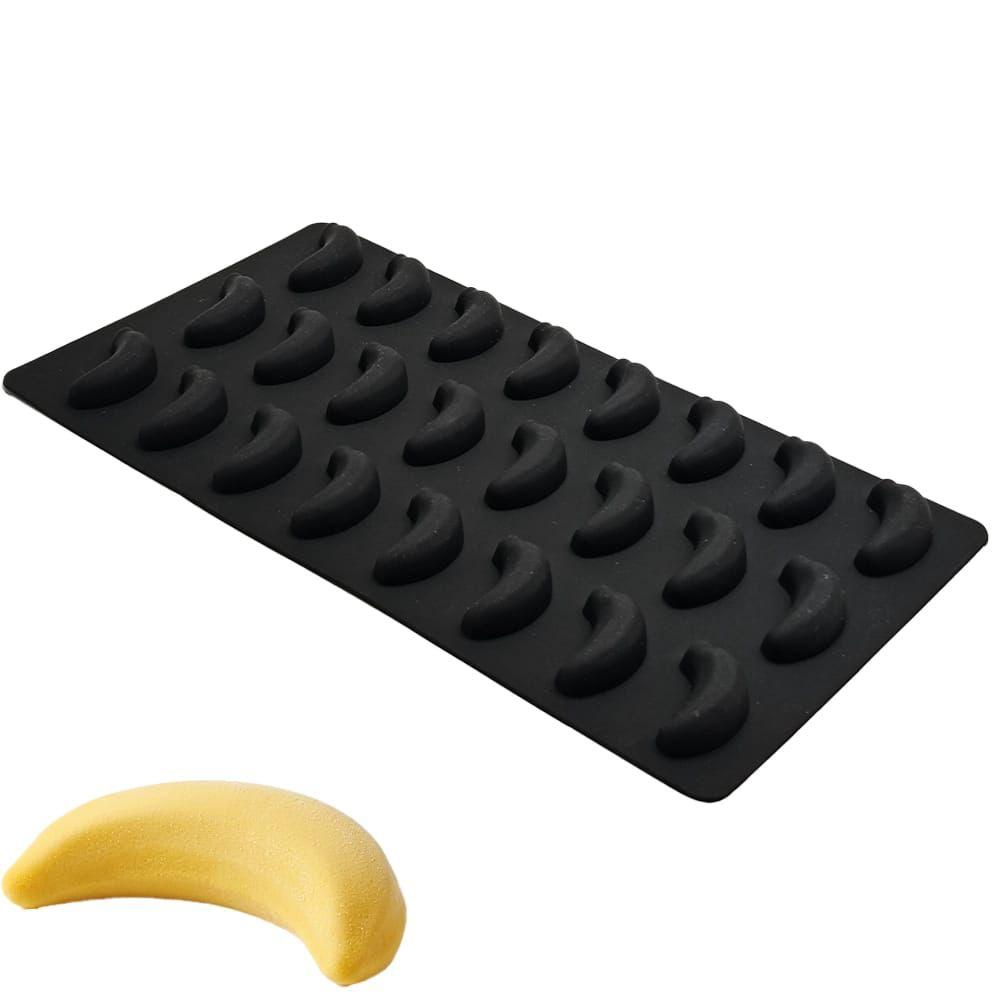 Silikon Mini Muz Kalıbı