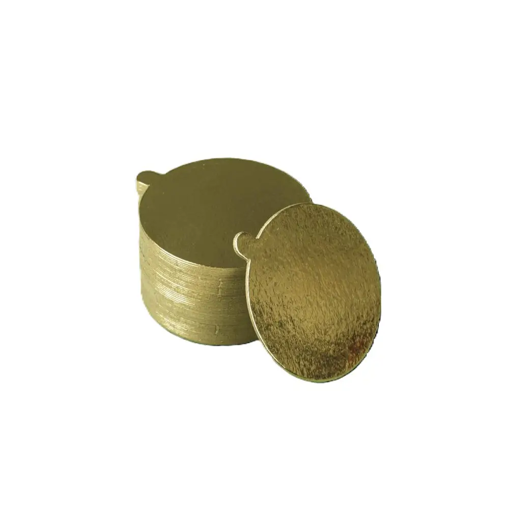 Yuvarlak Tekli Pasta Altlığı Kalın 11cm 50ad