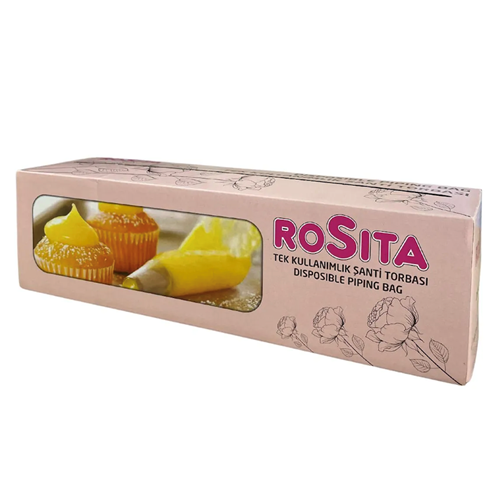 Pipe-İt Rosita Krema Sıkma Torbası Orta Boy 72li