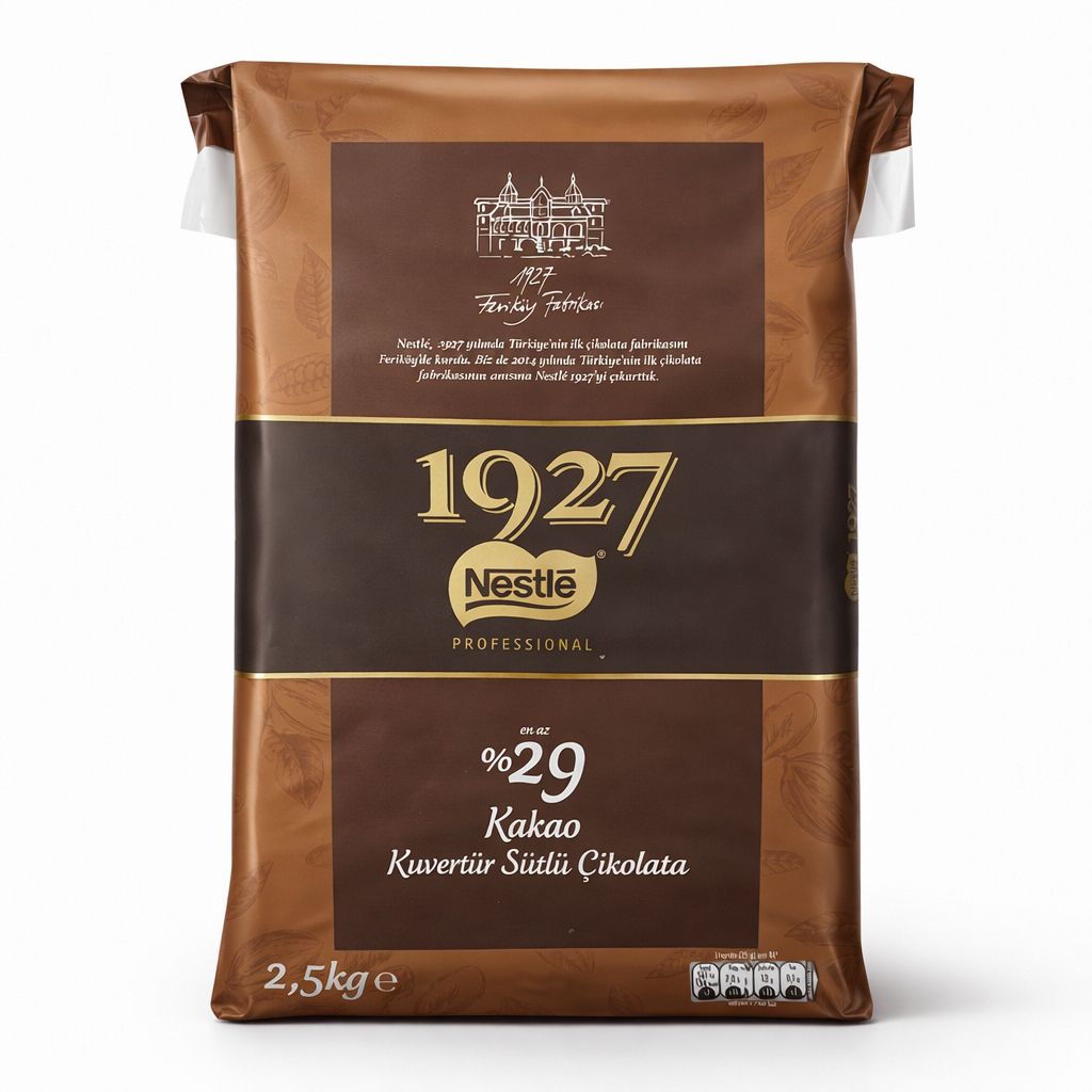 Nestle Sütlü Kuvertür Çikolata 2,5kg