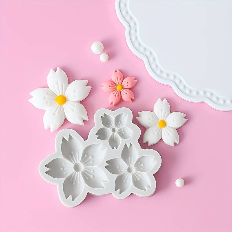 Sakura Çiçeği Silikon Kalıp