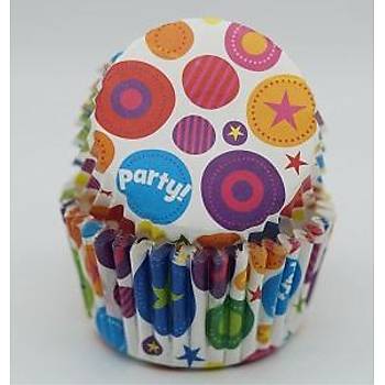 Party Cupcake Kapsl 100 Adet