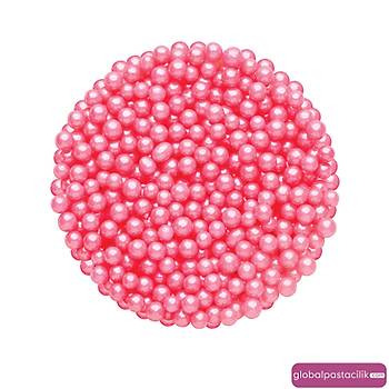 Pembe 2 mm Boncuk Sprinkles 45gr