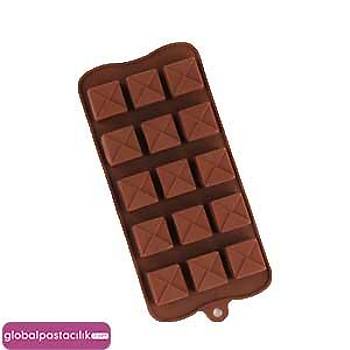 Silikon Çikolata Kalýbý Zarf Figürlü