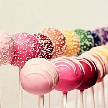 Cake Pop Mini  Yuvarlak Kalp