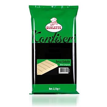 Ovalette Beyaz Konfiseri / Kokolin 2.5 kg