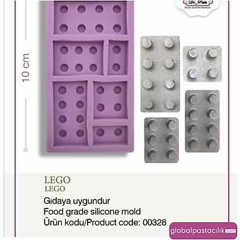 Lego Silikon Kalp