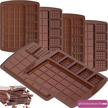Silikon Çikolata Kalýbý Tablet Figürü