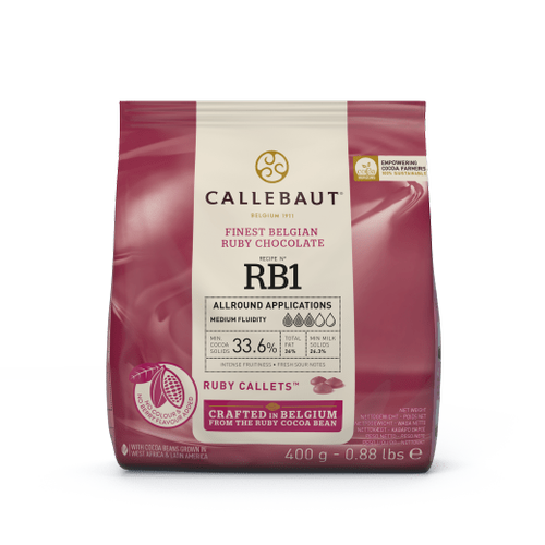 Callebaut Ruby �ikolata 400gr