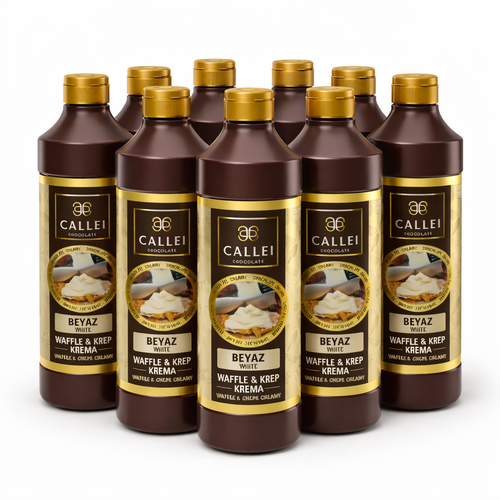 Callei Waffle Sos Beyaz 8 Adet x 1kg
