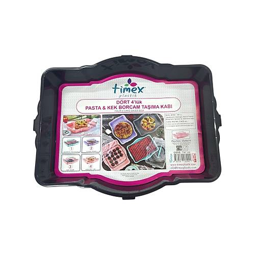 Kapakl ve Kilitli Pasta&Kek Borcam Tama Kab