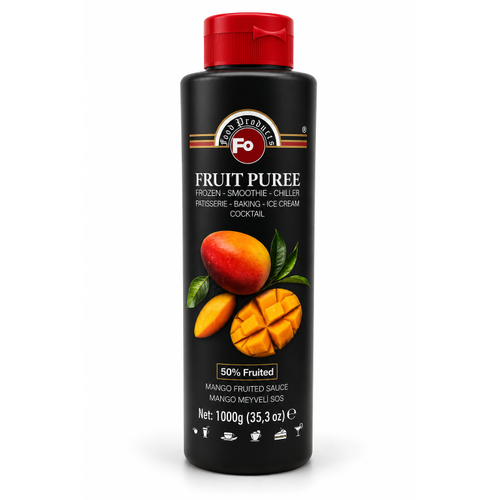 Fo Mango Meyveli Sos (Frozen) (%50 Mango) 1 Kg