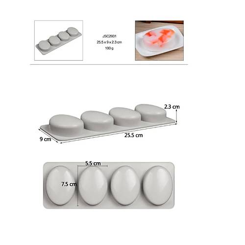 Oval Silikon Kal�p