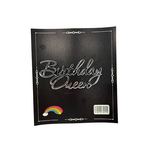 Birthday Queen Pleksi Gm