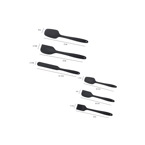 6l Takm Yanmaz Yapmaz Spatula Seti