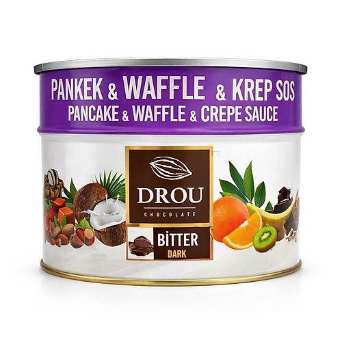 Drou Extra Bitter Waffle & krep & Pankek Sos 10kg