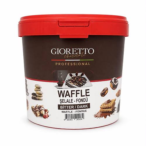 Callei Gioretto Bitter Waffle �elale Fond� �ikolatas� 10 Kg