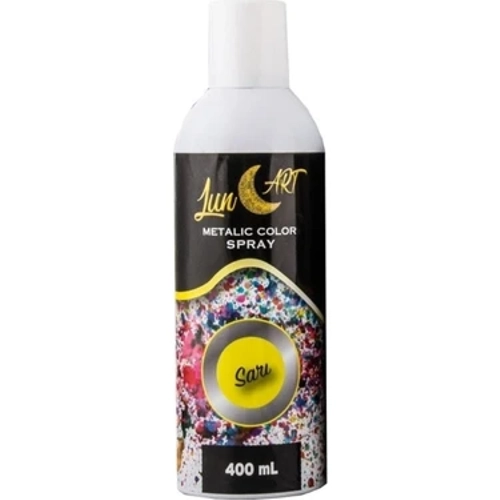 Lun Art Yenilebilir Metalik Sprey Boya Sar 400ML