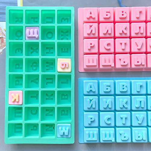 Silikon Rus�a Harf Kal�b� K�p Alfabe