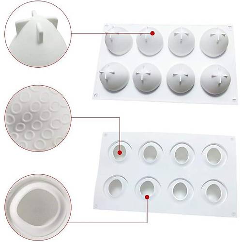 Silikon Byk ilek Kek Kalb