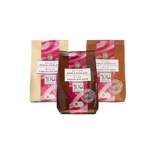 Altnmarka Damla ikolata Stl Beyaz Bitter