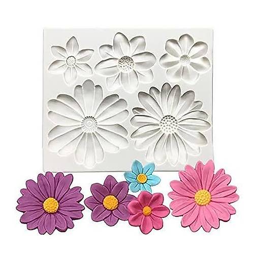 Silikon Papatya �i�ek Kal�b�