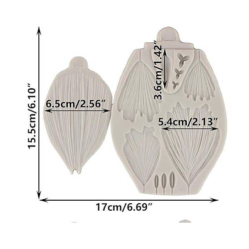 Silikon Yaprak Doku Kal�b� Seti